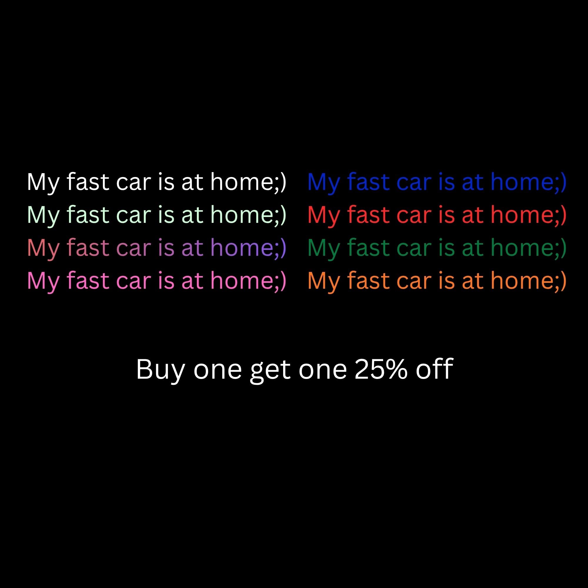 Custom Car Enthusiast Decals